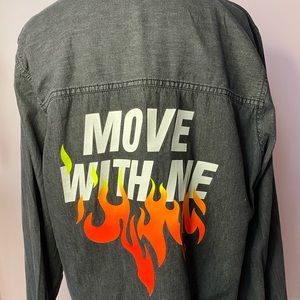 Zumba lightweight denim shirt